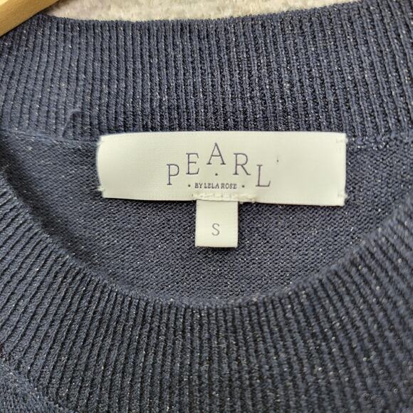 PEARL BY LELA ROSE KNIT PLEATED DRESS, SIZE S - Picture 4 of 7